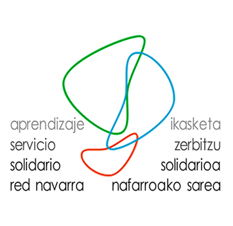 Logo Red Aprendizaje y Servicio Solidario Navarra